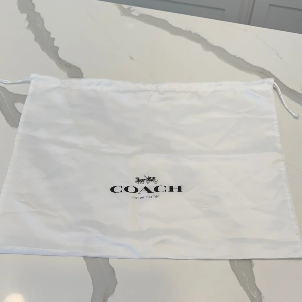 Coach White Storage Bag